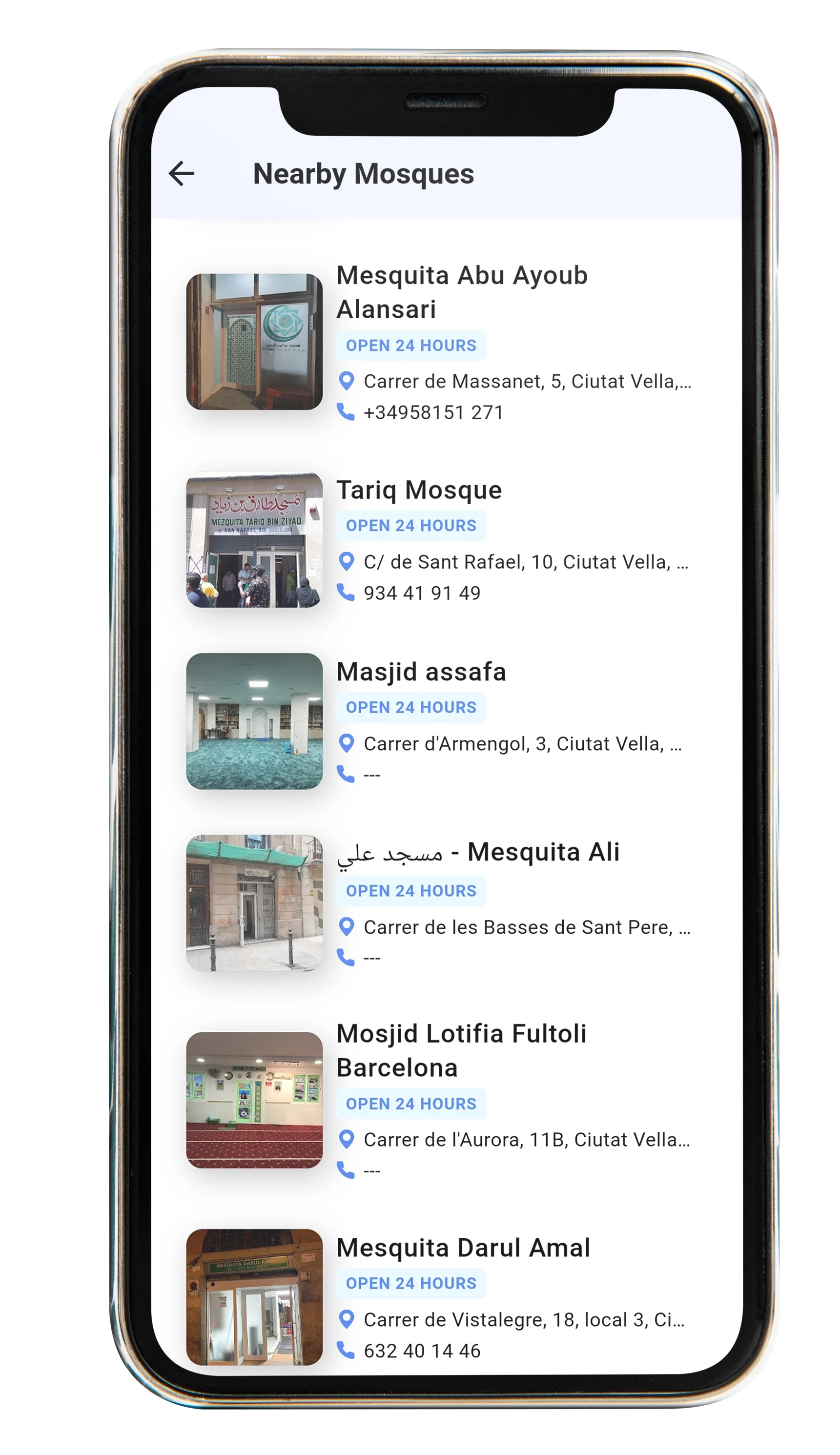 Free mosque finder app – locate nearby mosques – Salah Mate